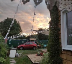 Коттедж стандарт с 1 двуспальной кроватью в Лисапедово