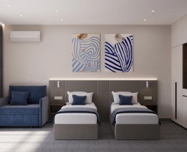 Четырёхместный номер (Корпус 2) семейный в Кубань