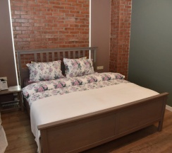 Двухместная студия с видом на город двуспальная кровать в Дом Паткуль