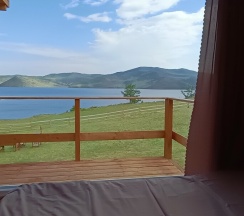 Домик на двоих с панорамным видом в ЭкоАура