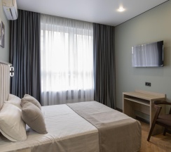 1-комнатный номер комфорт с 1 двуспальной кроватью в Либерти