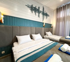 Трёхместный номер Standard с красивым видом из окна в Manresa family resort