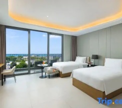 Двухместный номер Superior с видом на море (2 отдельные кровати) в Oakwood Apartments Sanya