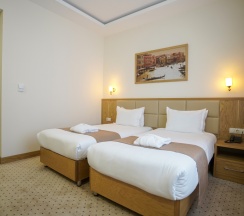 Двухместный люкс двуспальная кровать в Отель Milan Hotel Tashkent