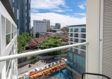 Residence c 1 комнатой с балконом в Centara Pattaya Hotel