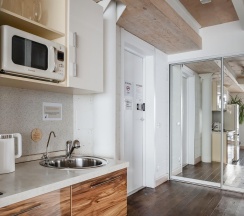 Комната семейная с двуспальной кроватью (Вид на море) Sea View Family suite by Vvo в Sea view apartments