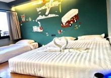 Трёхместный номер Standard в The Neighbor Hoot Hostel & Cafe