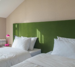 Реновированный Стандарт с балконом, с кроватью King-size или двумя односпальными кроватями в Lord