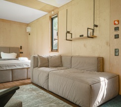 ДОМ ВОЗДУХ (Парящий Дом на холме) в Катунь Dom Hotels