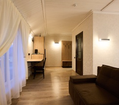 Двухместный номер с большой кроватью или двумя односпальными кроватями КОМФОРТ ПЛЮС в Морской