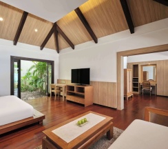 Двухместная Pool вилла Nang Gong с видом на море двуспальная кровать в Garrya Tongsai Bay Samui