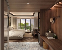 Двухместный номер Summit Wing Deluxe 2 отдельные кровати в Peach Hill Resort