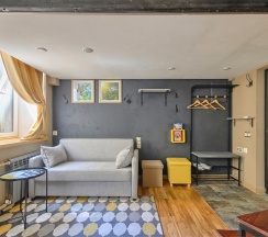 [54.2] Двухуровневые апартаменты с кондиционером у Дворцовой площади, 30 кв.м. в Darooms