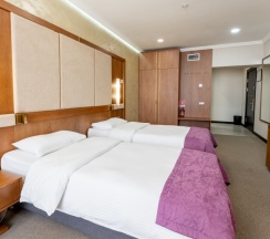 Двухместный номер Standard с видом на город 2 отдельные кровати в Reikartz Sky Алматы