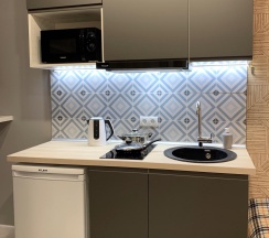 1-комнатные апартаменты эконом 5.4 в Apartments Private (Апартментс Прайвит) на улице Цимлянская