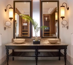 Двухместная вилла Plunge Pool Deluxe рядом с пляжем двуспальная кровать в Отель Santiburi Koh Samui