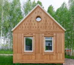 Терем - дача с дровяным камином в Domingo Dacha