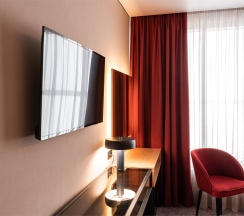 Стандарт с двуспальной кроватью в Kravt Hotel Kazan Airport