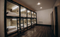 Кровать в 10-местном общем номере в Dream hostel