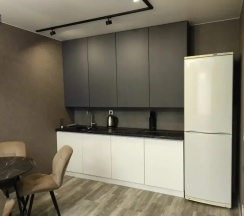 Двухместные апартаменты Standard (двуспальная кровать) в Квартира Дизайнерская Евродвушка