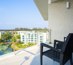 Residence с кухней с 2 комнатами с балконом в Splash Beach Resort