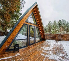 A-frame в сосновом лесу №2 в A-Frame в сосновом лесу