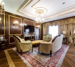 Люкс Royal с красивым видом из окна в Rixos Khadisha Shymkent