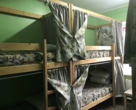 Кровать в общем номере (женский номер) (общая ванная комната) в ХостелРус