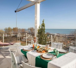 Двухместный номер Deluxe двуспальная кровать в Residence Sunrise Cesenatico