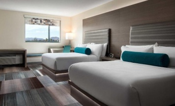 Двухместный номер Standard с видом на бассейн 2 отдельные кровати в Aloft Scottsdale
