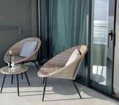 Полулюкс с балконом и с видом на море в Айтар Морские корпуса