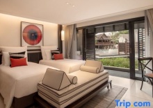 Двухместный номер Deluxe с балконом 2 отдельные кровати в Aleenta Retreat Chiang Mai