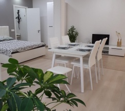 Комната комфорт с 2 двуспальными кроватями в Президент