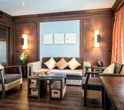 Одноместный люкс Grand односпальная кровать в Alpina Phuket Nalina Resort & Spa