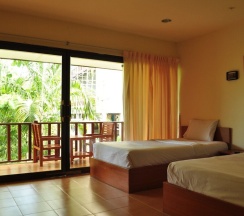 Двухместный номер Superior с балконом 2 отдельные кровати в Green Hill Resort