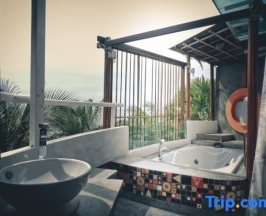 Номер Standard Пентхаус с видом на море в Vartika Resovilla KuiBuri Beach Resort and Villas