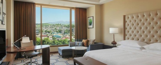 Двухместный номер двуспальная кровать в Hilton Dushanbe Hotel