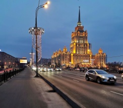 2к апартаменты на 6 чел у метро Киевская рядом с Москва-Сити в Апарт Комфорт