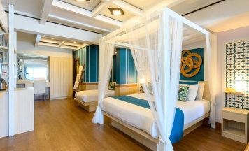 Трёхместный номер Standard с видом на море в Maldives Beach Resort