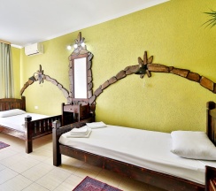 Двухместный номер с красивым видом из окна 2 отдельные кровати в Delsochi