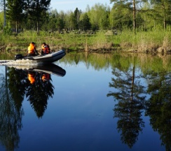 А-фрейм с террасой в Orsha River Club