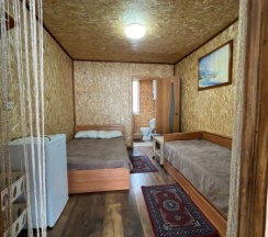Трёхместный стандарт (1 домик 2 комната) в Огонёк