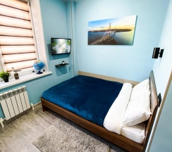 Номер стандарт с 1 двуспальной кроватью в Pallada