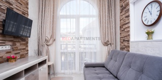 Сириус: Апартаменты Апартаменты на Таврическая, 7 к1 (Роллан), 30м²