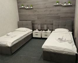 Двухместный номер с двумя отдельными кроватями № 10 в Гостиница 116