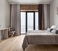 Deluxe апартамент для 4-х гостей с видом на город в Sv Loft Apart
