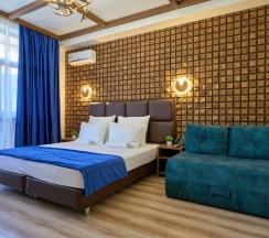 Двухместный номер Комфорт Улучшенный с балконом двуспальная кровать в Астра де Роза