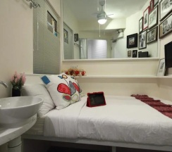 Двухместный номер Mini Apple двуспальная кровать в Apple Inn (Causeway Bay)