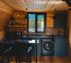 Апартаменты c 1 комнатой с балконом в Шале Gold cottages Kazbegi