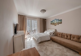 Апартаменты Апартаменты Студия у Станции Метро Грушевка в Минске